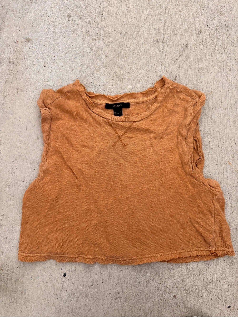 Cropped Muscle Tank